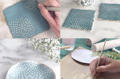 Porcelain Coaster and Trinket Dish Workshop