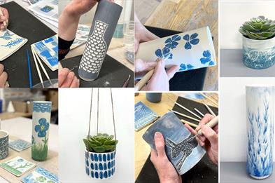 Decorate Your Own Stem Vase/ Planter Pot Workshop