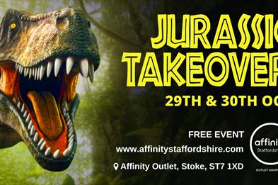 Jurassic Takeover At Affinity Staffordshire