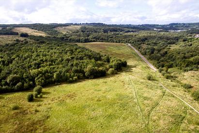 Apedale Country Park from the air