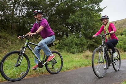 Cycling on the Manifold Track-image courtesy of Roy Riley