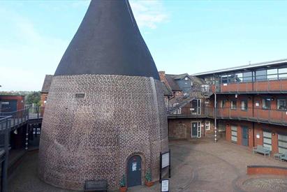 view outside the kiln