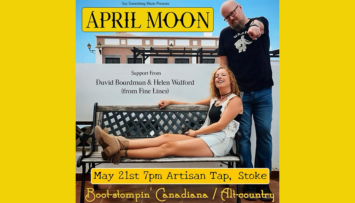 Canadian duo APRIL MOON + David Boardman & Helen Walford (from Fine Lines)
