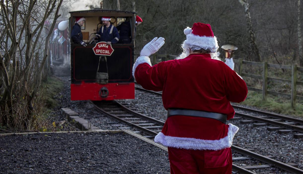 Santa Special steam trains