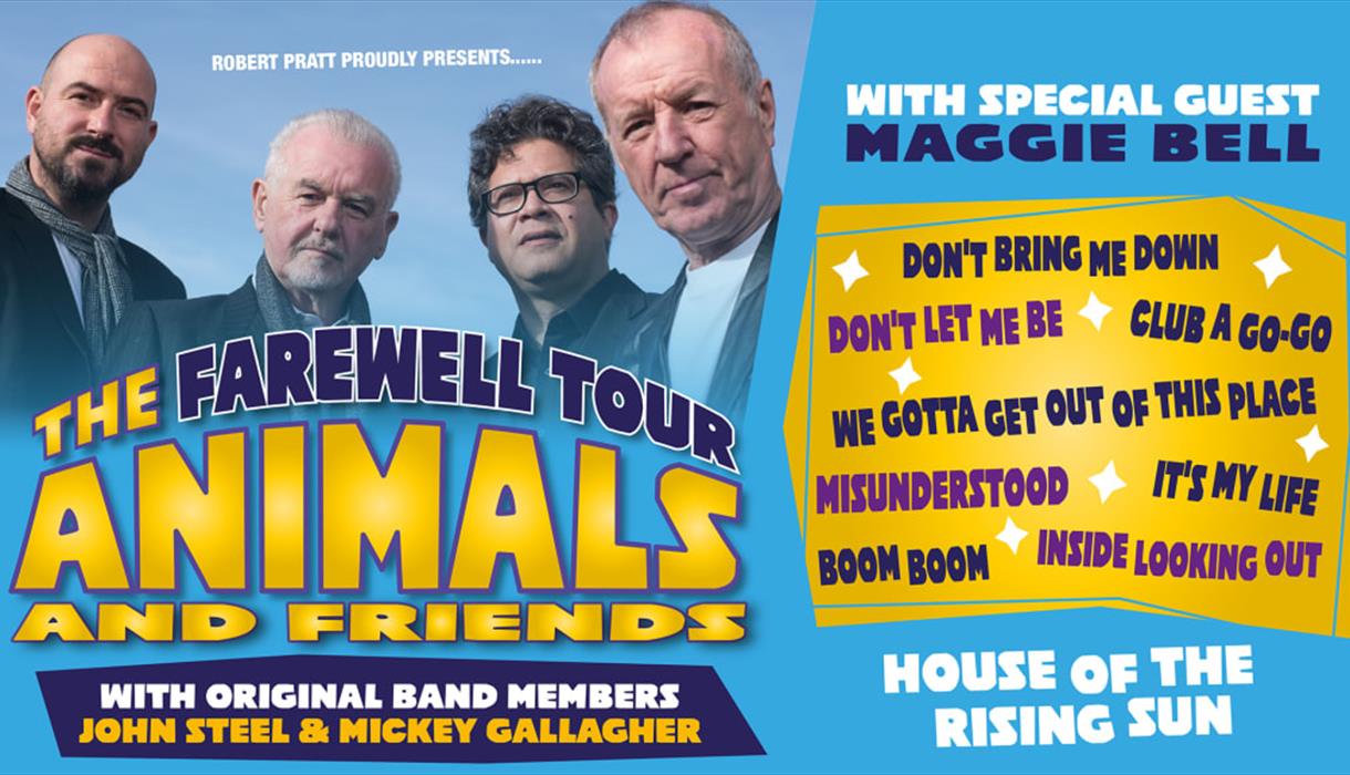 The Animals - Farewell Tour - Visit Stoke