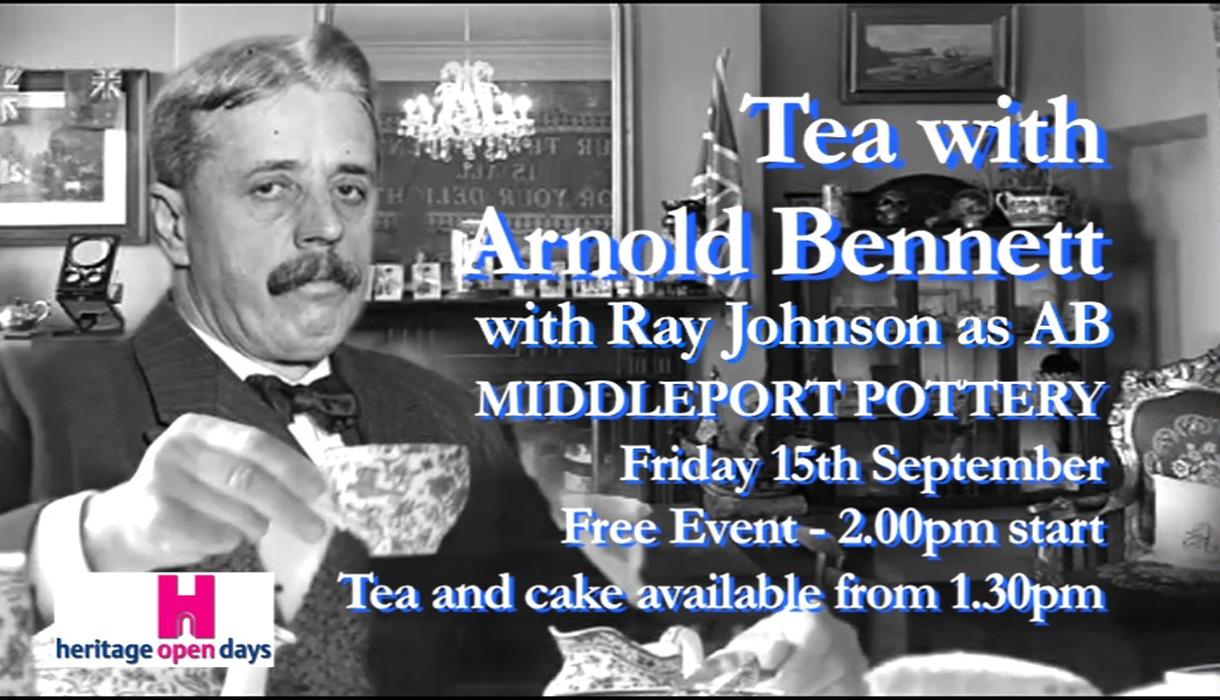 Afternoon Tea with Arnold Bennett - Ticketed Performance