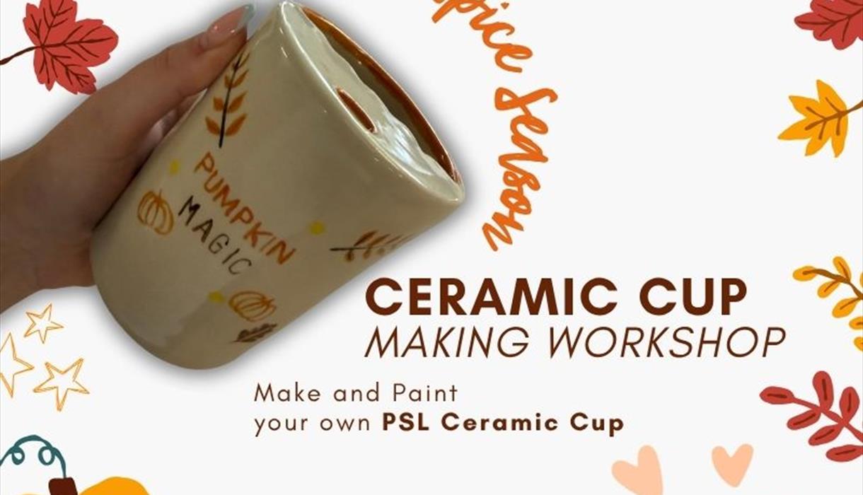 Autumn Takeaway coffee cup workshop