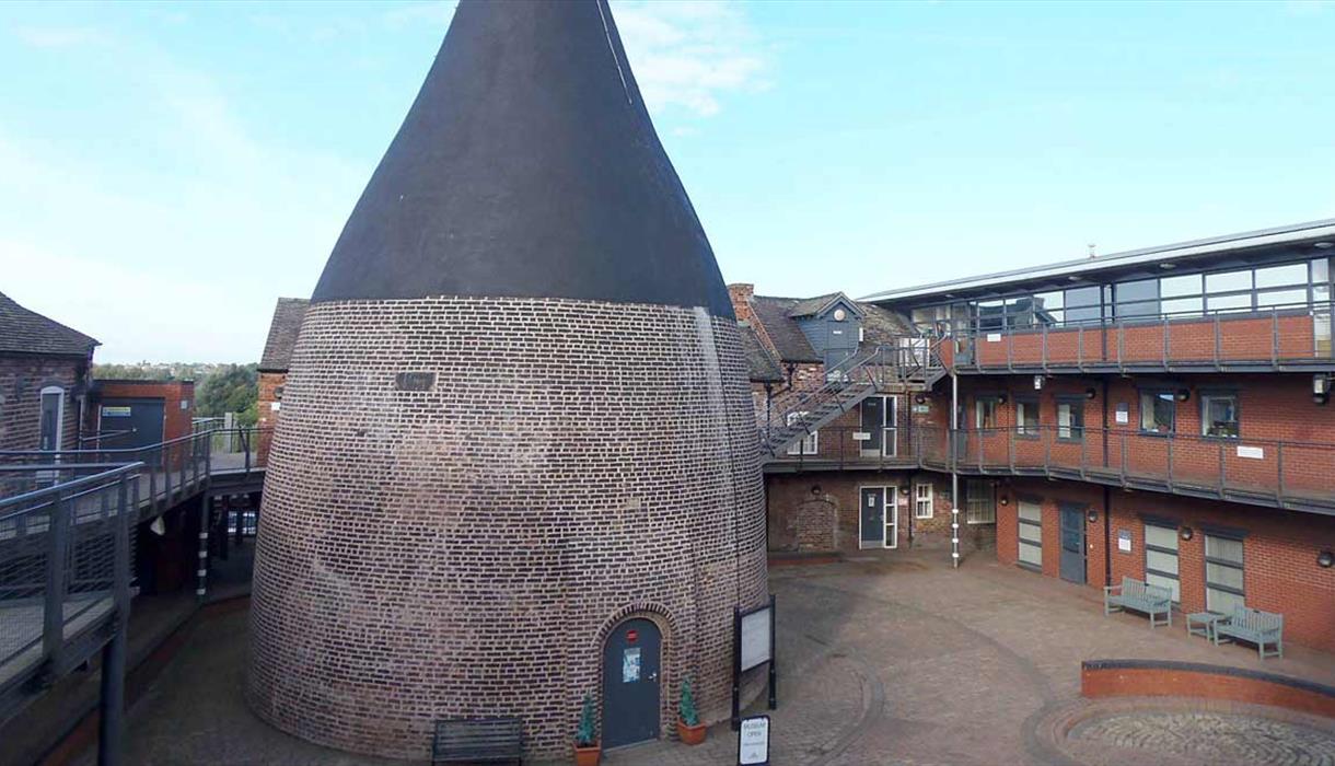 view outside the kiln