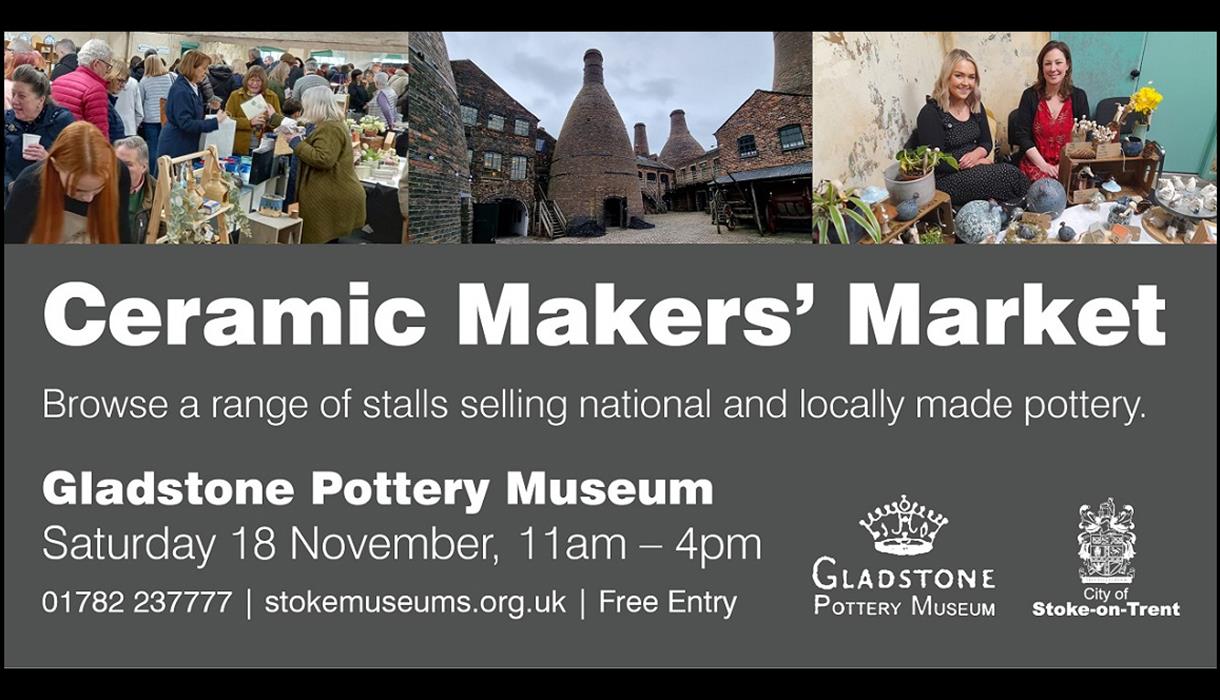 Ceramic Makers Market at Gladstone Pottery Museum