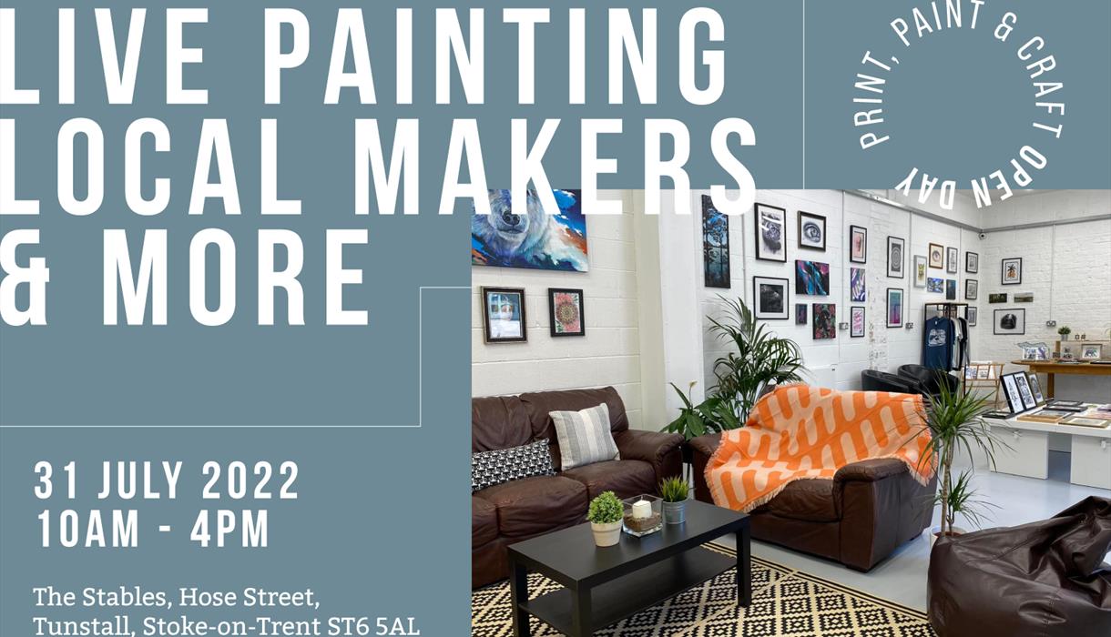 Print, Paint & Craft Open Day at Great Bear