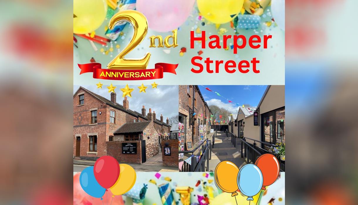 Harper Street 2nd Anniversary Event in collaboration with Middleport Matters