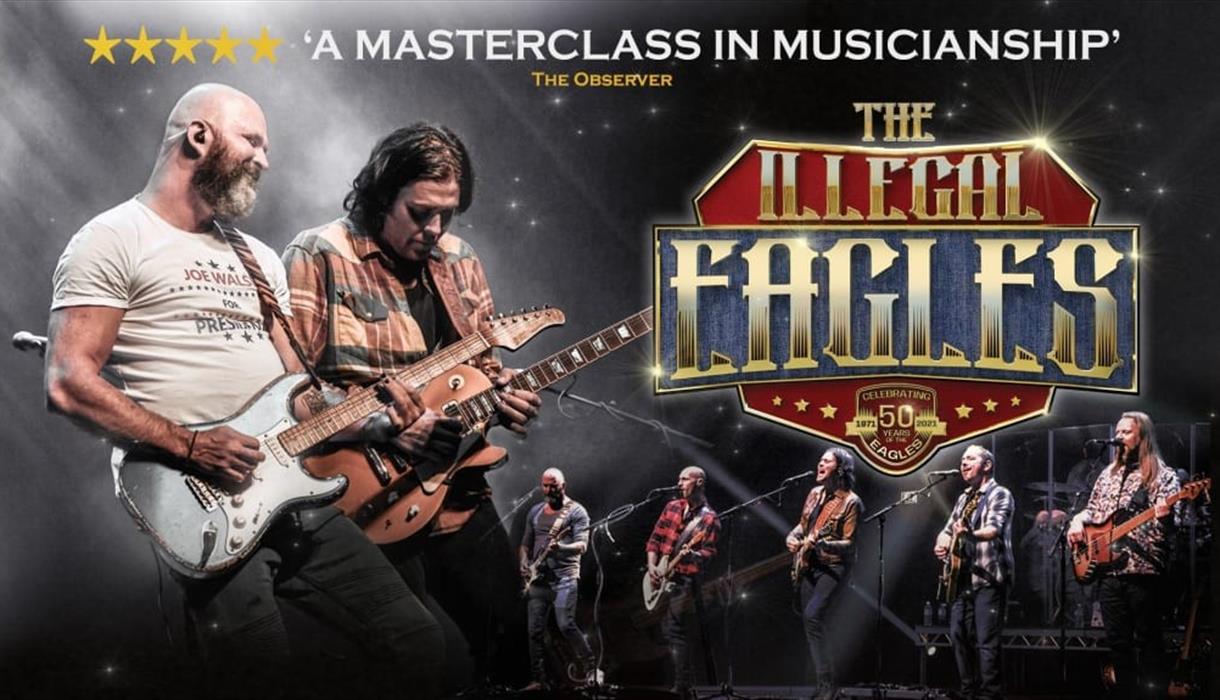 The Illegal Eagles at the Victoria Hall in Stoke-on-Trent