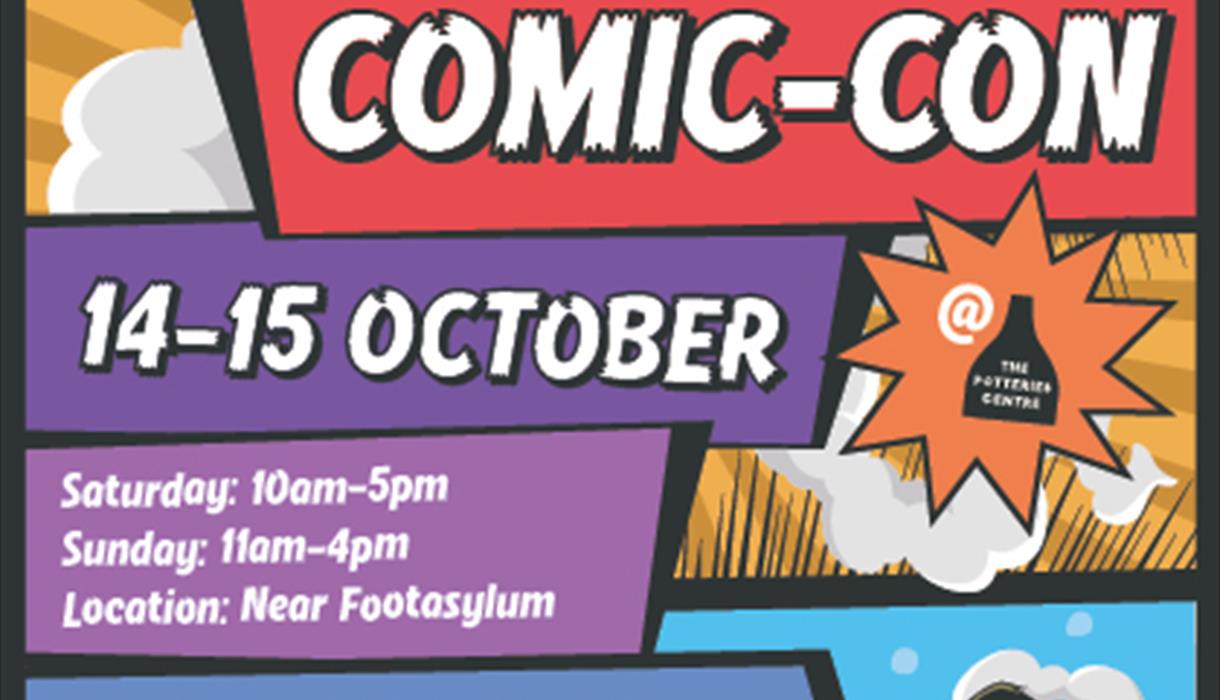 Hanley Comic Con at The Potteries Centre