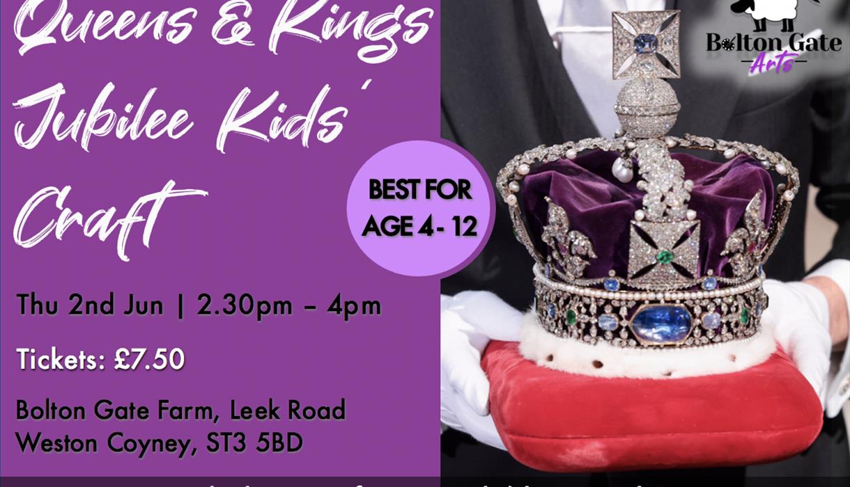 Queens and Kings Jubilee Kids' Craft