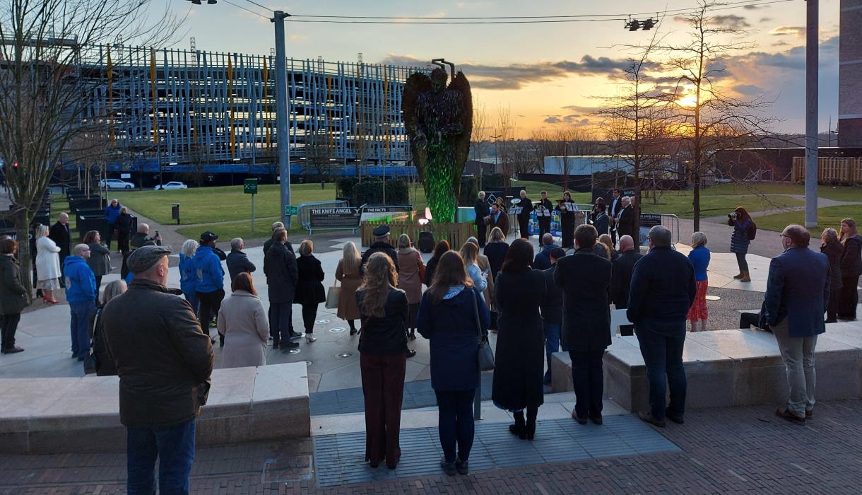 Knife Angel Engagement Day