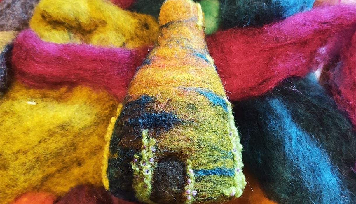 Needle Felting Workshop – Make a Bottle Oven