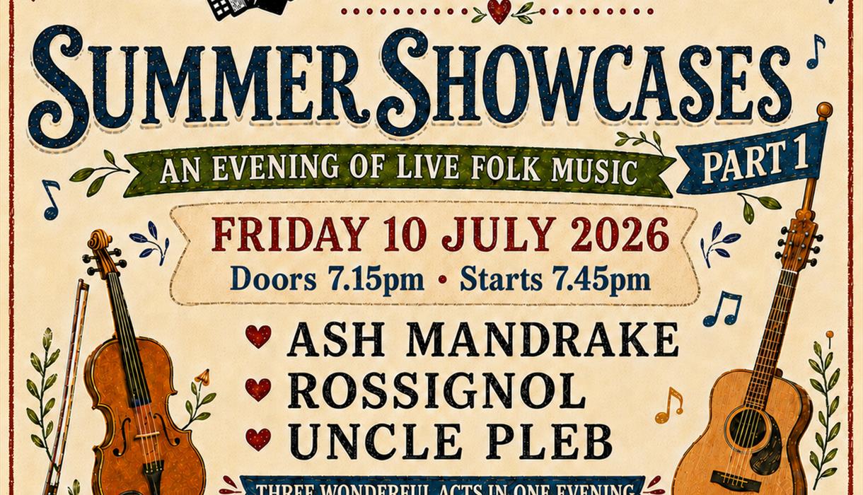 The Summer Showcases at the Potteries Folk Club - part 1