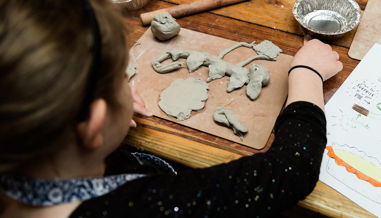 October Half Term Play with Clay - self led