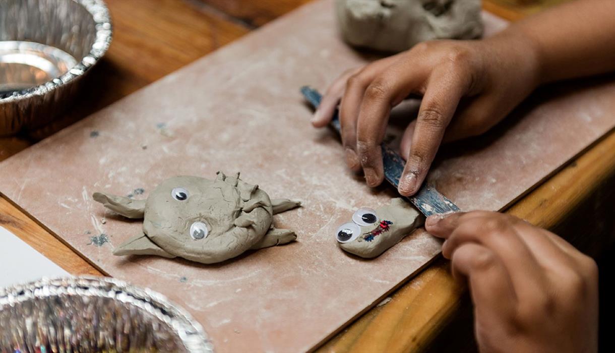 October Half Term Play with Clay - Self-Led