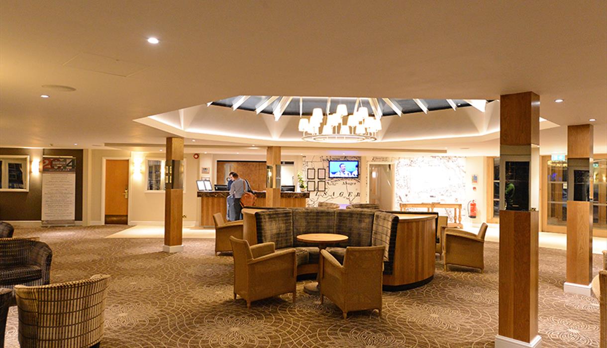 Manor House Hotel reception area