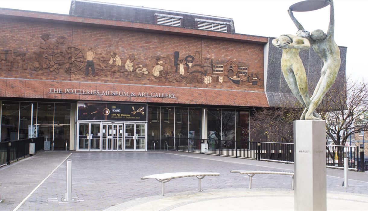 Stoke TIC is housed in the beautiful 
Potteries Museum and Art Gallery