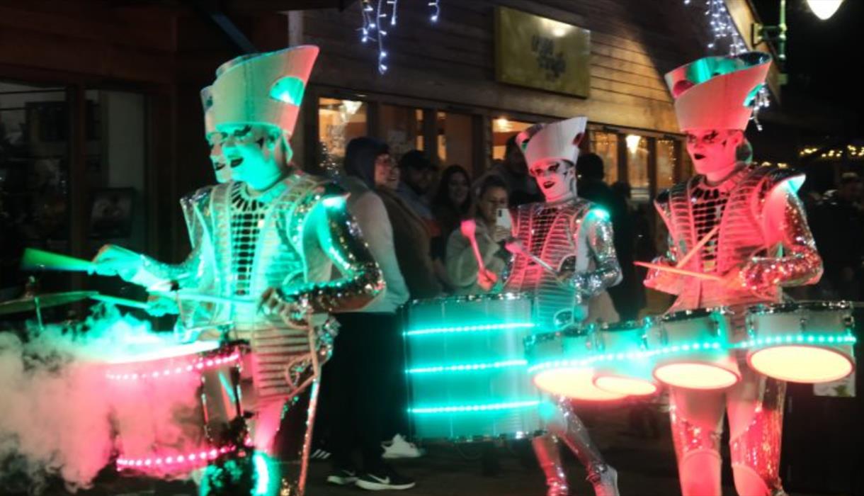 Christmas Light Switch On at Trentham Shopping Village