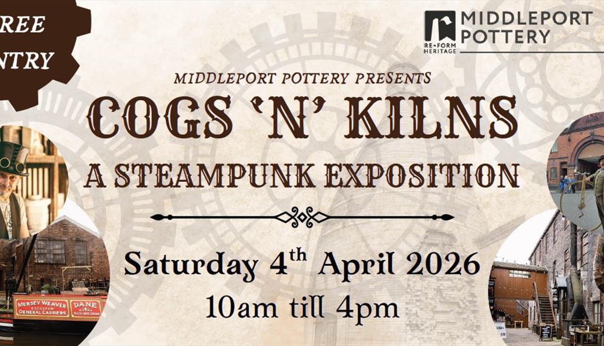 Cogs "N" Kilns – A Steampunk Exposition