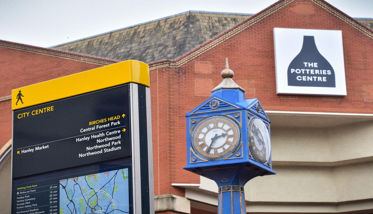 The Potteries Centre StokeOnTrent Visit Stoke