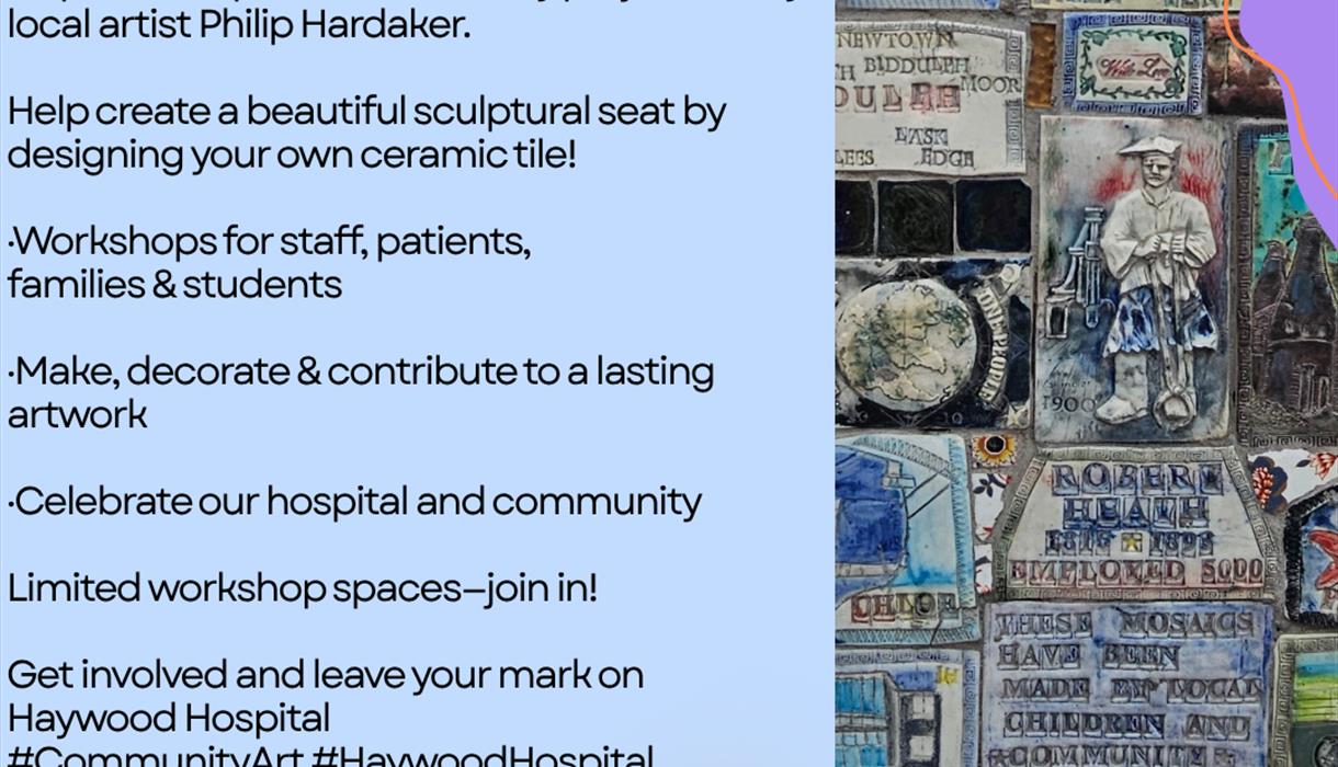 Community Art Project at Haywood Hospital – Get Involved!