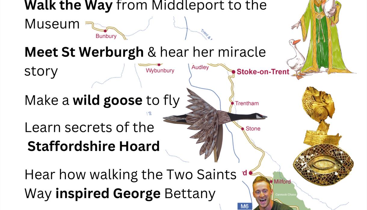 Two Saints Way through Stoke