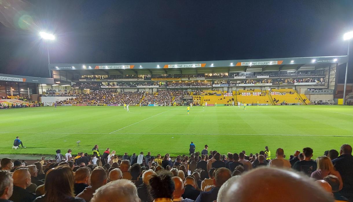 Vale Park in Stoke-on-Trent. Home of Port Vale F.C.