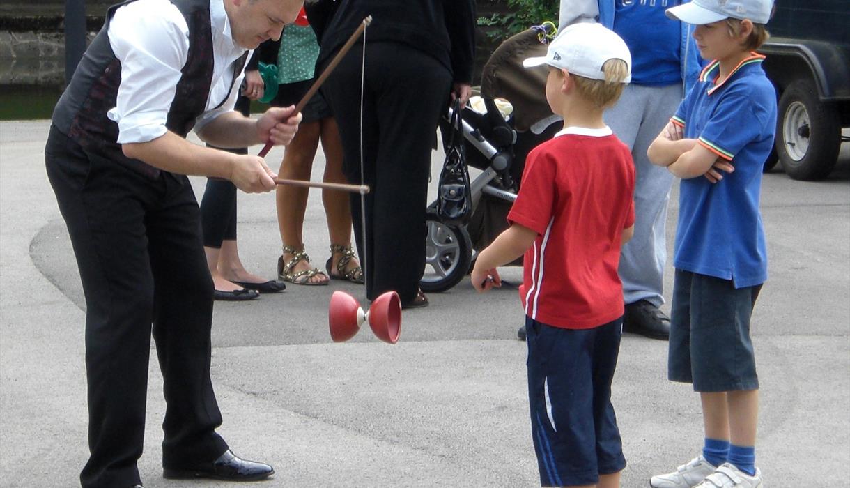 Van Buren Circus Skills Workshops