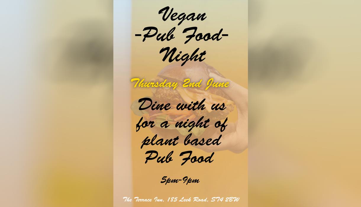 Vegan Pub Food night