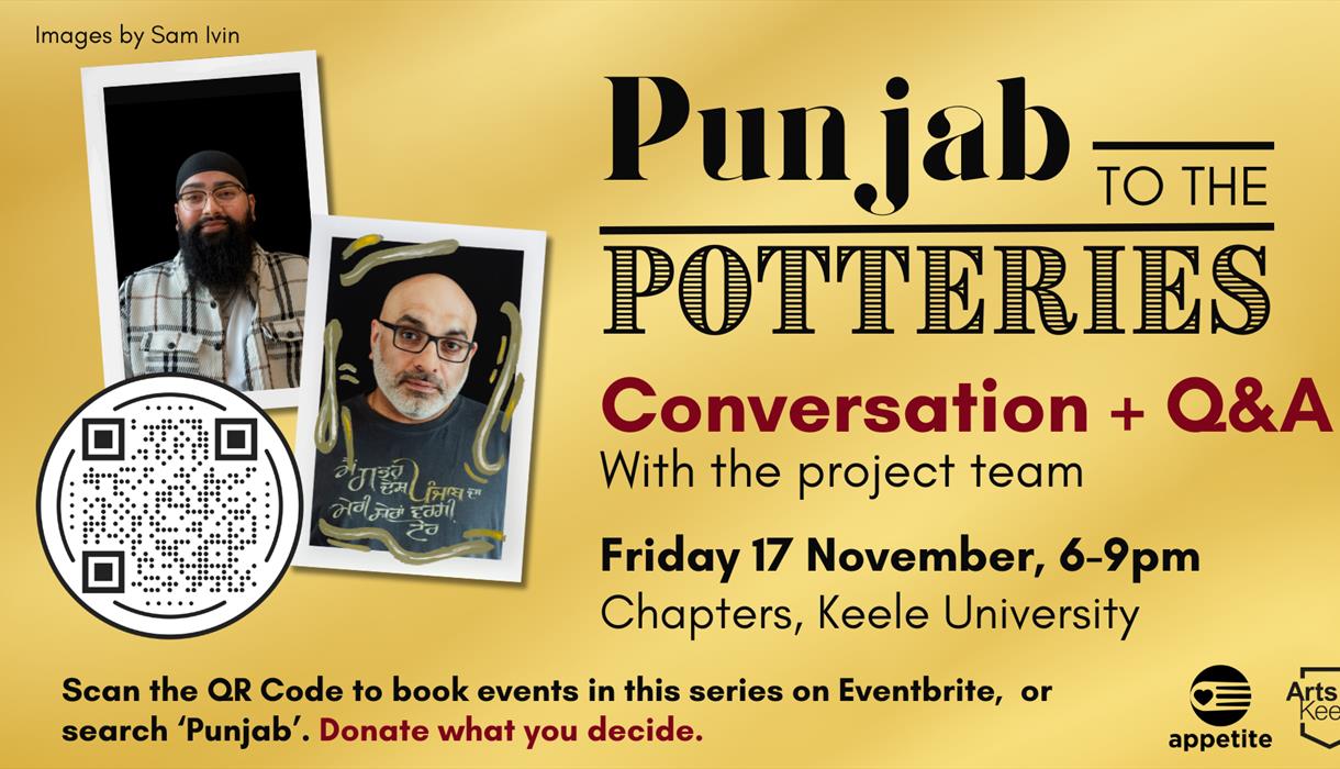 Punjab to the Potteries: Conversation + Q&A