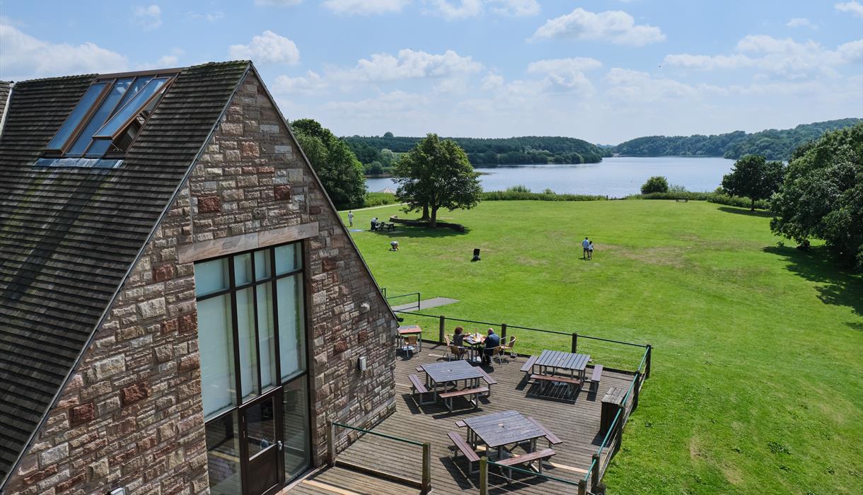 exterior view of the Tittesworth visitor centre