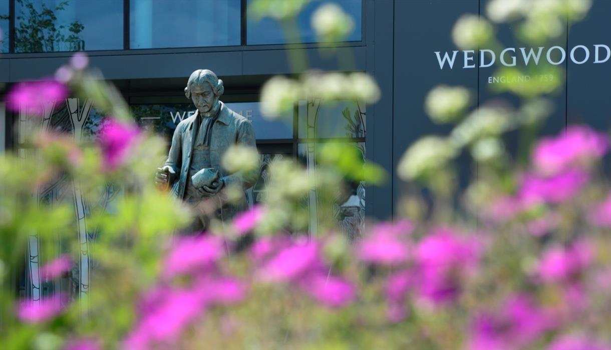 The front of the Wedgewood factory