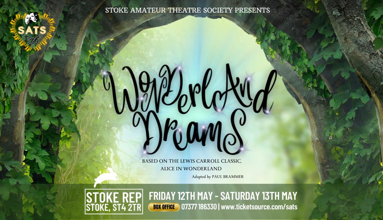 Wonderland dreams promotional poster.