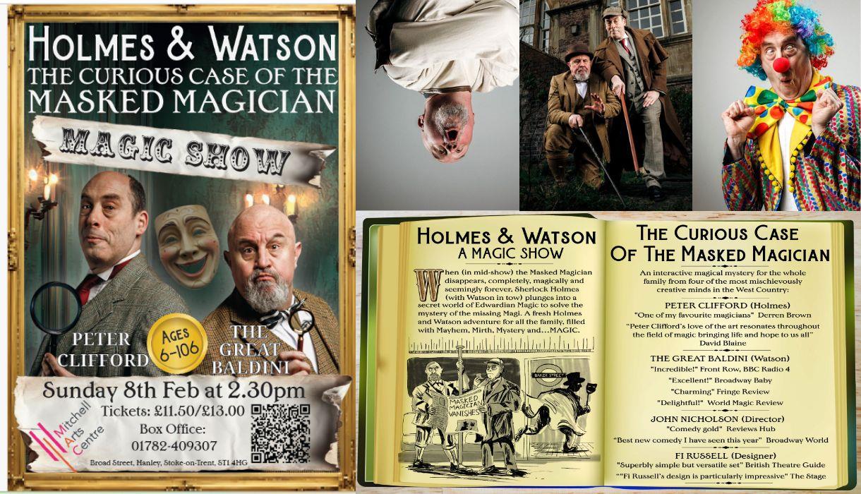 HOLMES & WATSON: The Curious Case of the Masked Magician