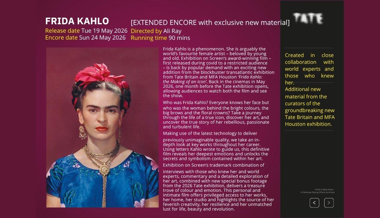 Frida Kahlo; the Making of an Icon - Exhibition On Screen
