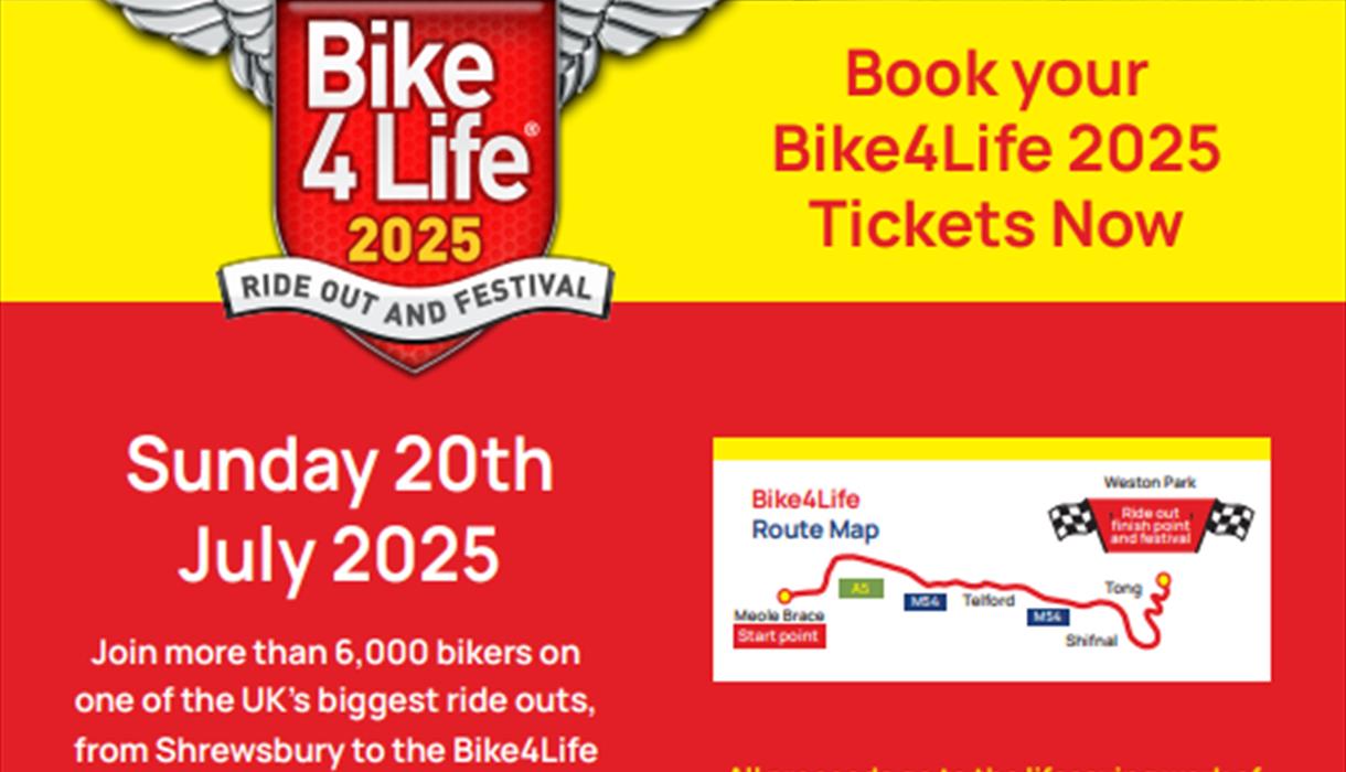 Bike4Life Ride Out and Festival 2025