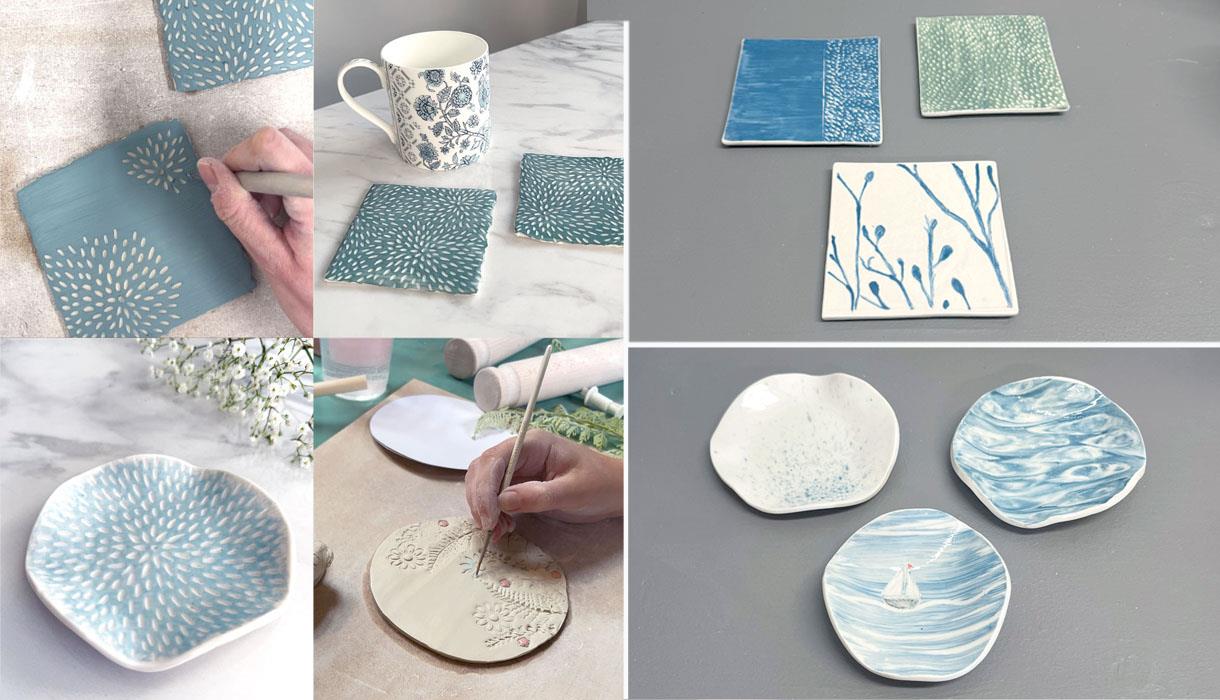 Porcelain Coaster and Trinket Dish Workshop