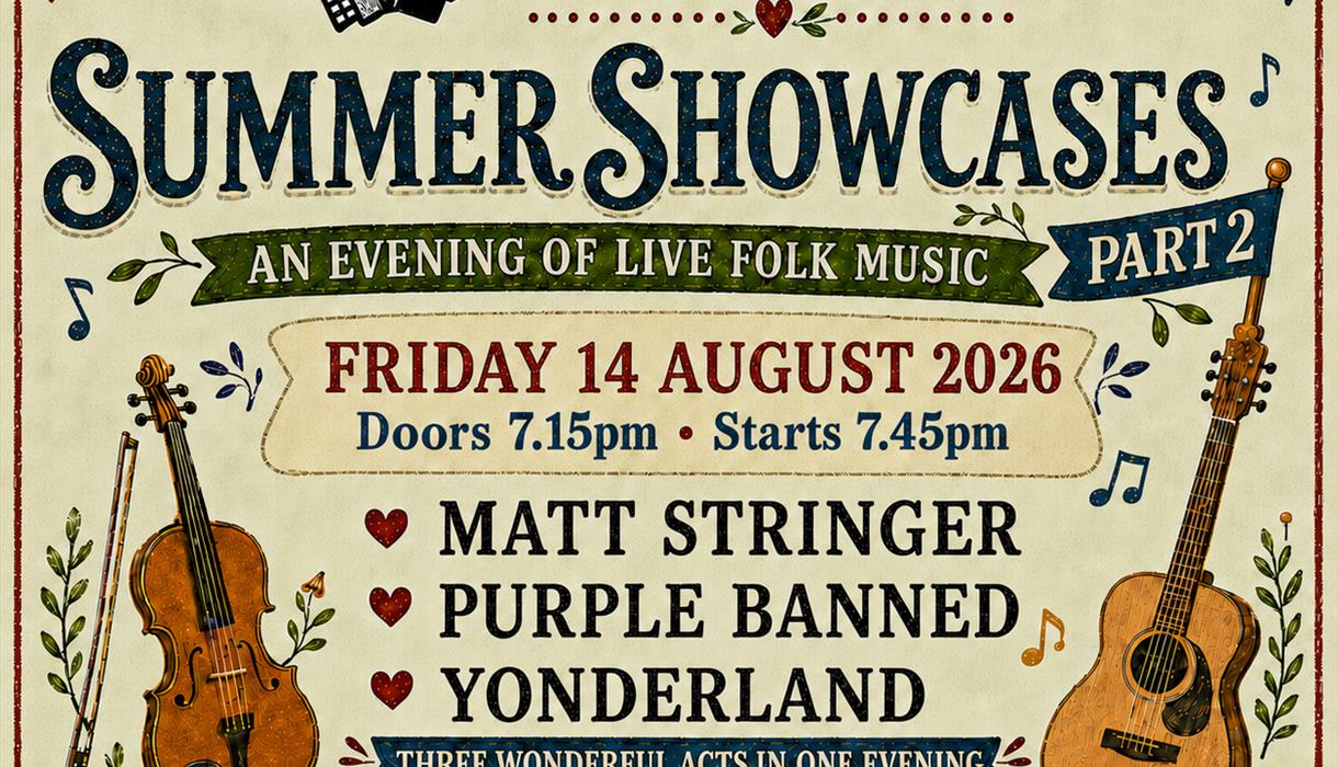 The Summer Showcases at the Potteries Folk Club - part 1