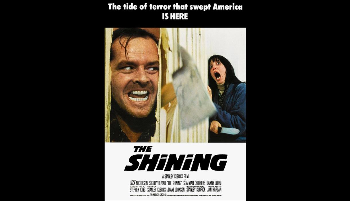 Stoke Cult Film Club - The Shining 1980 Cert 18