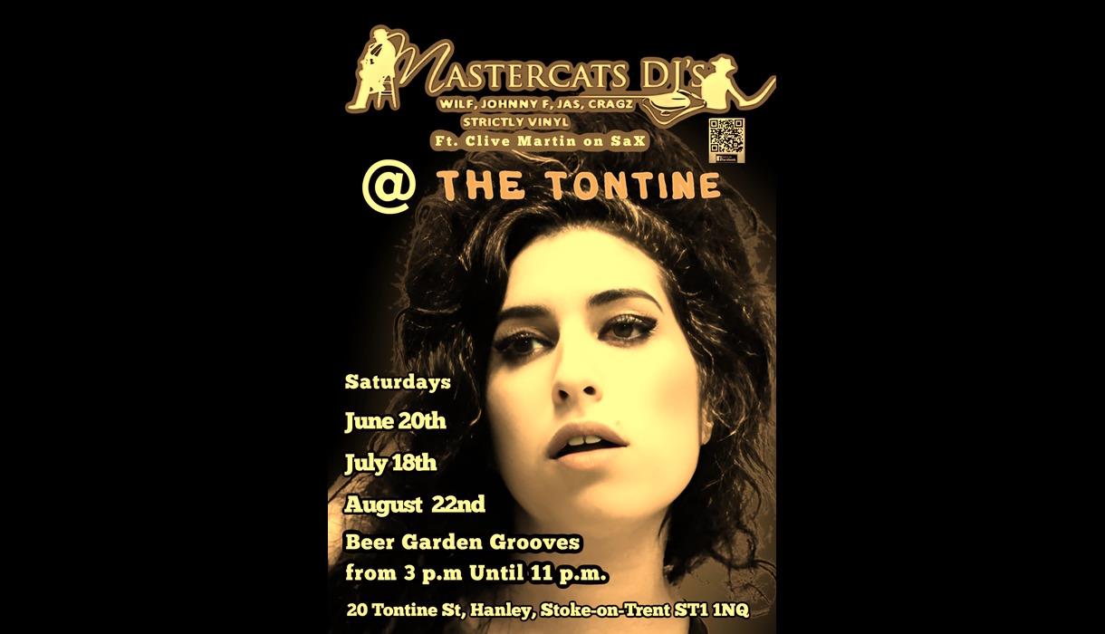 Mastercatsdjs feat Clive On Sax @The Tontine Bar - Saturday 22nd August 3pm to 11pm
