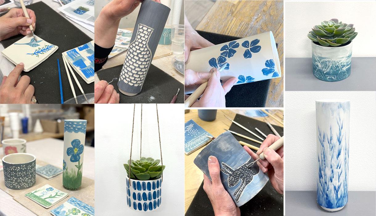 Decorate Your Own Stem Vase/ Planter Pot Workshop