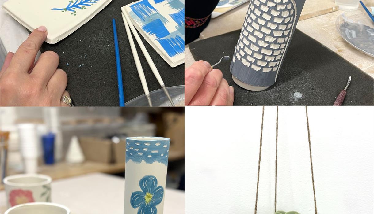 Decorate Your Own Stem Vase/ Planter Pot Workshop