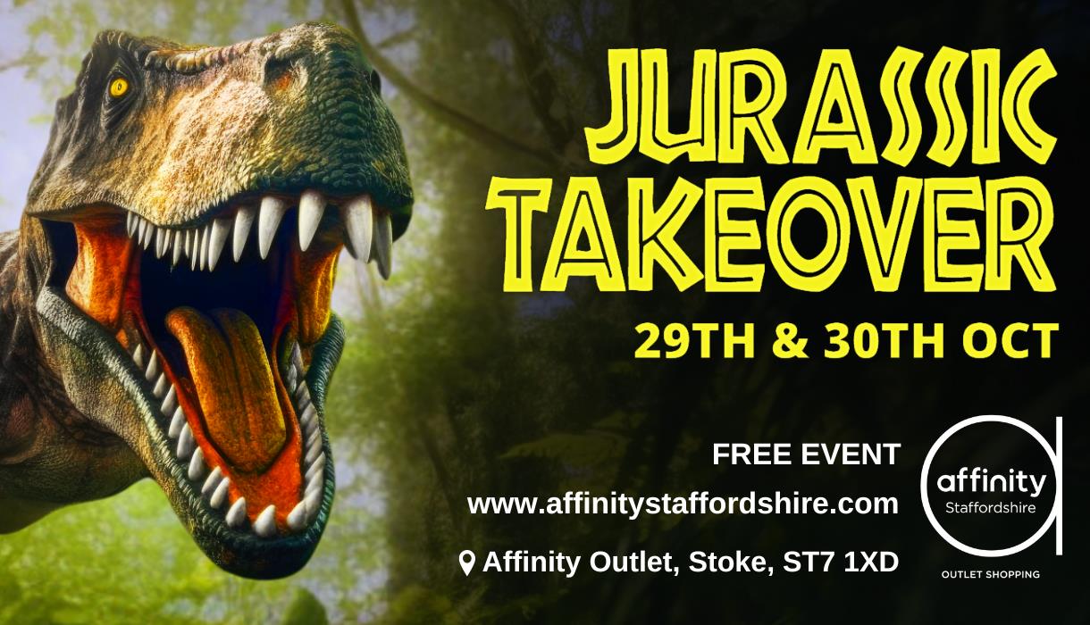 Jurassic Takeover At Affinity Staffordshire