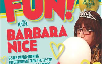 Fun! with Barbara Nice. Stoke-on-Trent Comedy Festival