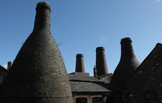 Historic bottle kilns at Gladstone Pottery Museum