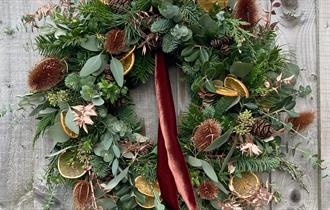 Trentham Gardens Christmas Wreath Making Workshop